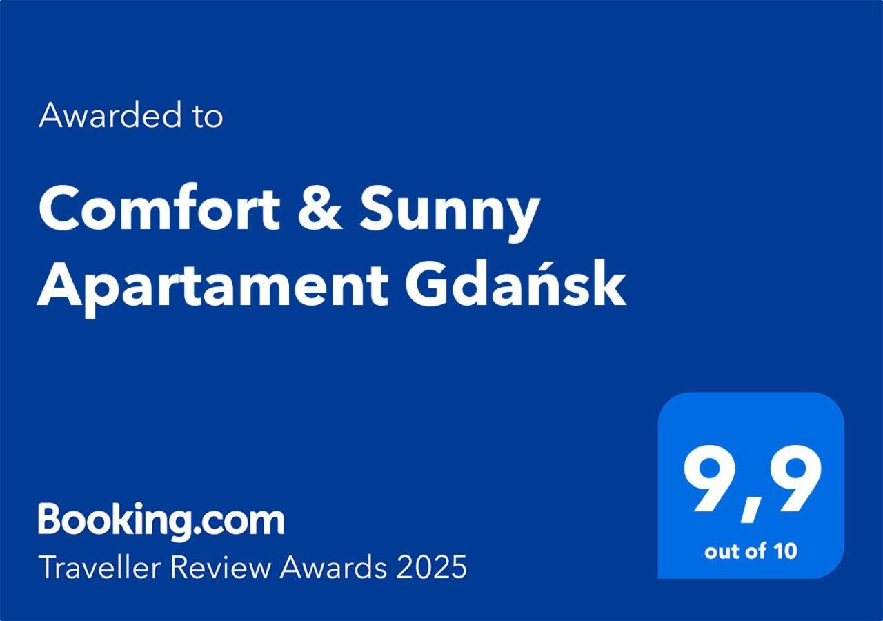 Comfort & Sunny Apartament Gdańsk Eksteriør billede